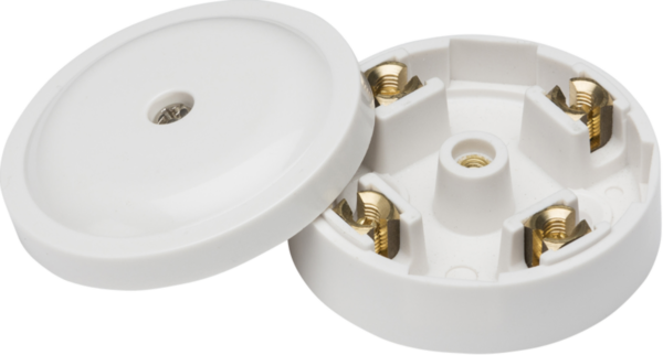 Knightsbridge SN8410 Knightsbridge 20A Junction Box 4-Terminal 59mm - White 1