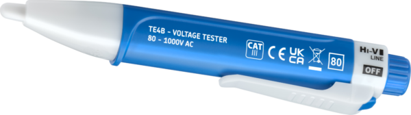 Knightsbridge TE4B Knightsbridge CAT III 80-1000V AC Non-Contact Voltage Tester