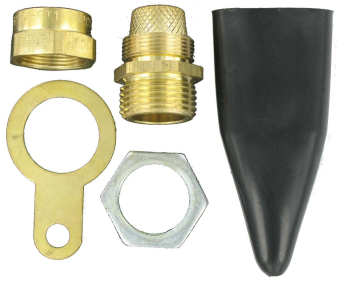 LSF Brass Gland BW40 - Pack of 1