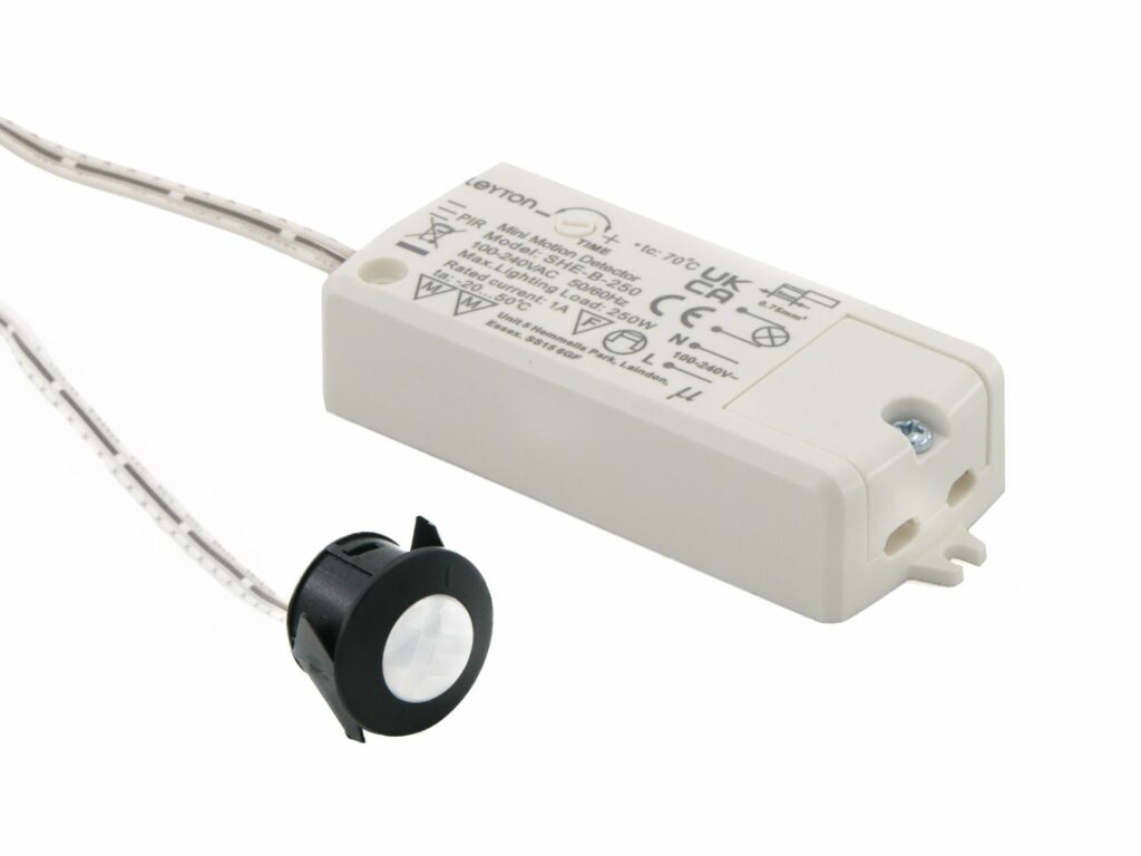 Leyton PIRSENTIM-BL Leyton PIRSENTIM-BL PIR Sensor Switch - Black