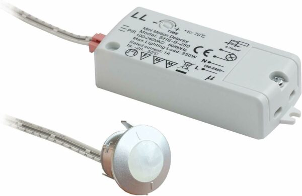 Leyton PIRSENTIM-SILV Leyton PIRSENTIM-SILV PIR Sensor Switch - Silver