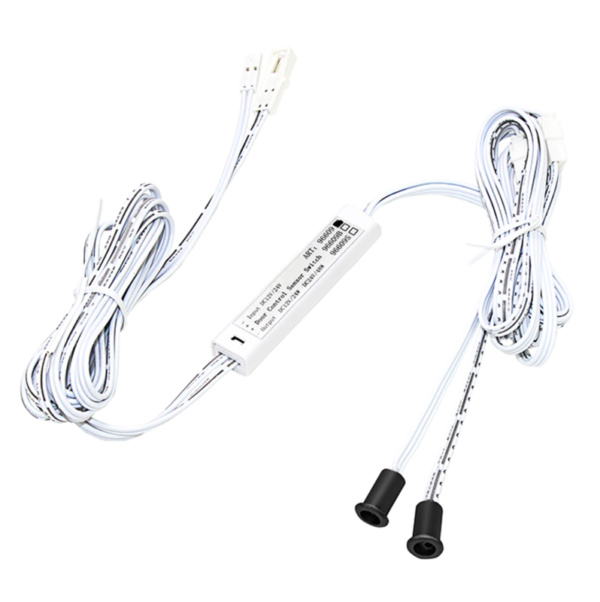 Leyton S-LV-MINI-DS-DUO Leyton S-LV-MINI-DS-DUO Discreet Miniature Recessed Double Door 12V/24V Sensor