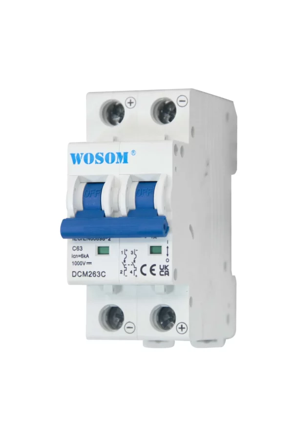 Live Electrical DCM240C Live Electrical 2 Pole 40A C Curve 6kA DC MCB