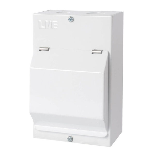 Live Electrical EMCU4-SP Live Electrical 4 Way Metal CU with 20/40kA SPD and 100A Main Switch 2