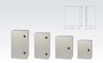 Live Electrical EN4040/200 Live Electrical Metal Enclosure IP65 H:400 x W:400 x D:200mm 2