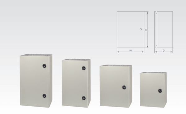 Live Electrical EN4040/200 Live Electrical Metal Enclosure IP65 H:400 x W:400 x D:200mm 2