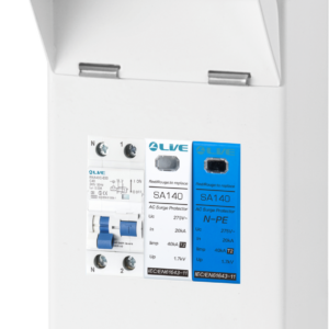 Live Electrical EV Charging Consumer Unit 2P 32A C Curve Type A RCBO & SPD