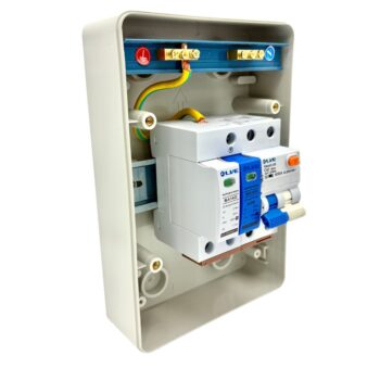 Live Electrical LEV432SP-P IP65 EV Consumer Unit C32 RCBO + Type 2 SPD + Busbar