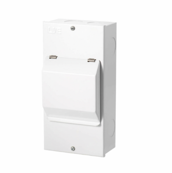 Live Electrical LEVB440-MS 4 way Metal Enclosure Type A 40A Double Pole RCBO and DP 100A Main Switch 2