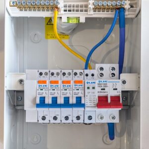 Live Electrical LSMC8M-SP/4RCBO Live Electrical 5 Way SPD Metal Consumer Unit Kit with 4 RCBOs 2