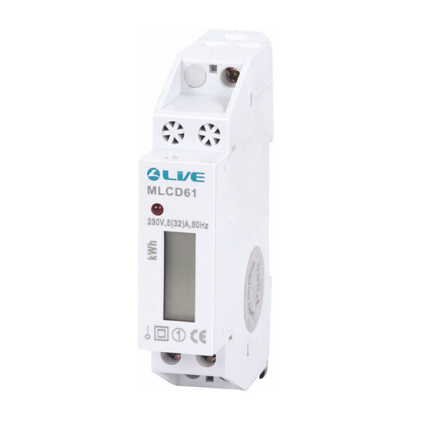 Live Electrical MLCD61 Live Electrical Single Phase Energy Meter