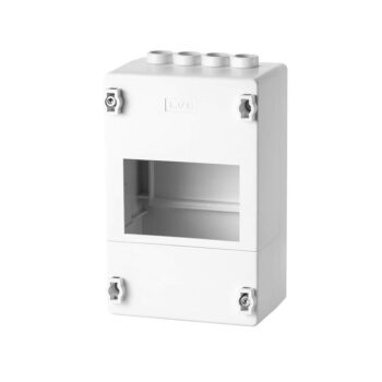 Live Electrical PEN4 Live Electrical 4 Way Plastic Enclosure