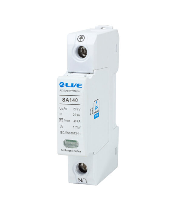 Live Electrical SA120 Live Electrical 1 Pole 10kA/20kA Type 2 Surge Protective Device