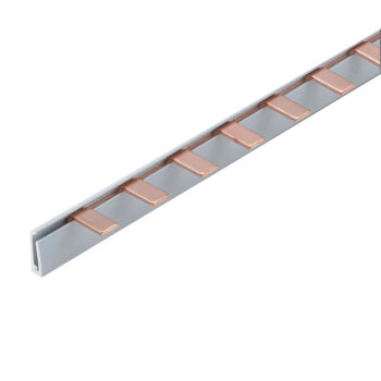 Live Electrical SPC100 Live Electrical Single Pole 100A Copper Busbar 1m 16mm² 54 Pin 1