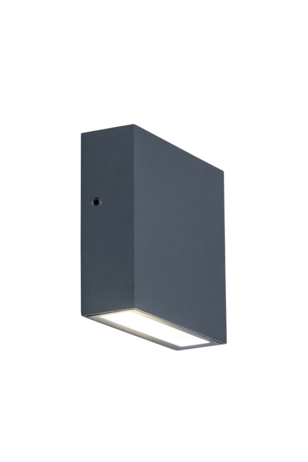 Lutec 5104001118 Lutec - Gemini XF Wall Light - 4000K - Dark Grey 1