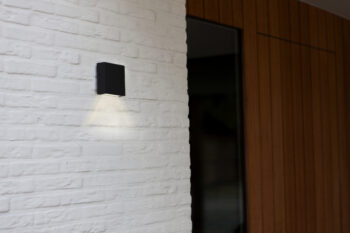 Lutec 5104002012 Lutec - Gemini XF Wall Light - 3000K - Matt Black 2