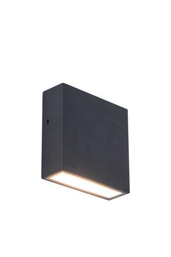 Lutec 5104002012 Lutec - Gemini XF Wall Light - 3000K - Matt Black 1