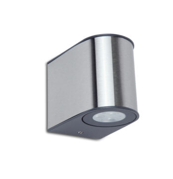 Lutec 5189002118 Lutec - Gemini Wall Light - 4000K - Stainless Steel 1
