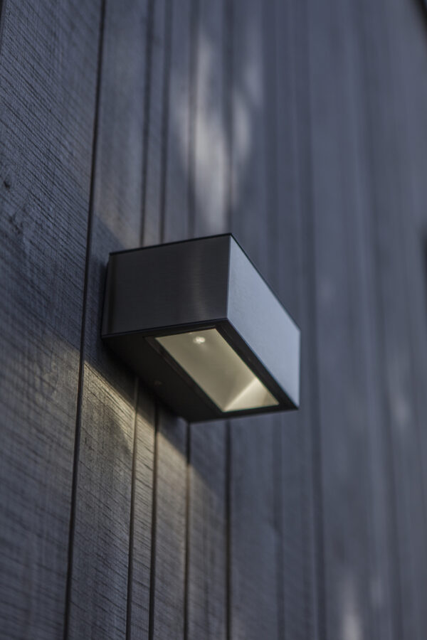 Lutec 5189103118 Lutec - Gemini Wall Light - 4000K Stainless Steel 3