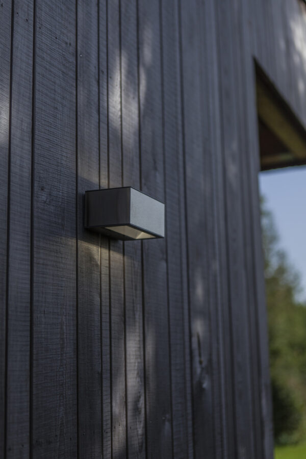 Lutec 5189103118 Lutec - Gemini Wall Light - 4000K Stainless Steel 7
