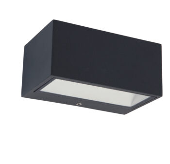 Lutec 5189113118 Lutec - Gemini Wall Light - 3000K Dark Grey 1