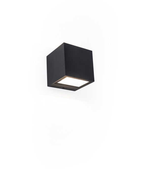 Lutec 5189125012 Lutec - Gemini Wall Light - 3000K Matt Black 1