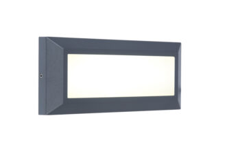Lutec 5191601118 Lutec - Helena Wall Light - 4000K - Dark Grey 1