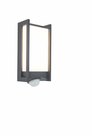 Lutec 5193002118 Lutec PIR Wall Light Qubo 1