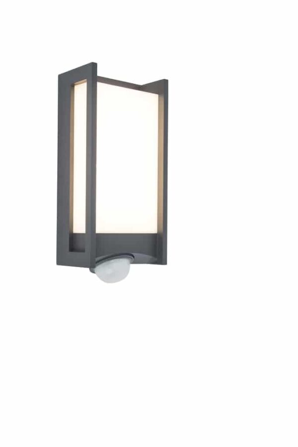 Lutec 5193002118 Lutec PIR Wall Light Qubo 1