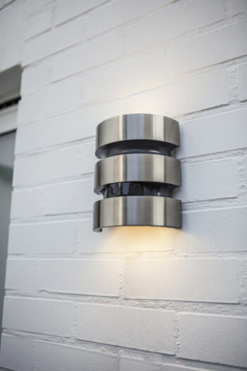 Lutec 5198401001 Lutec - Maya Wall Light - 3000K - Stainless Steel - PIR 2