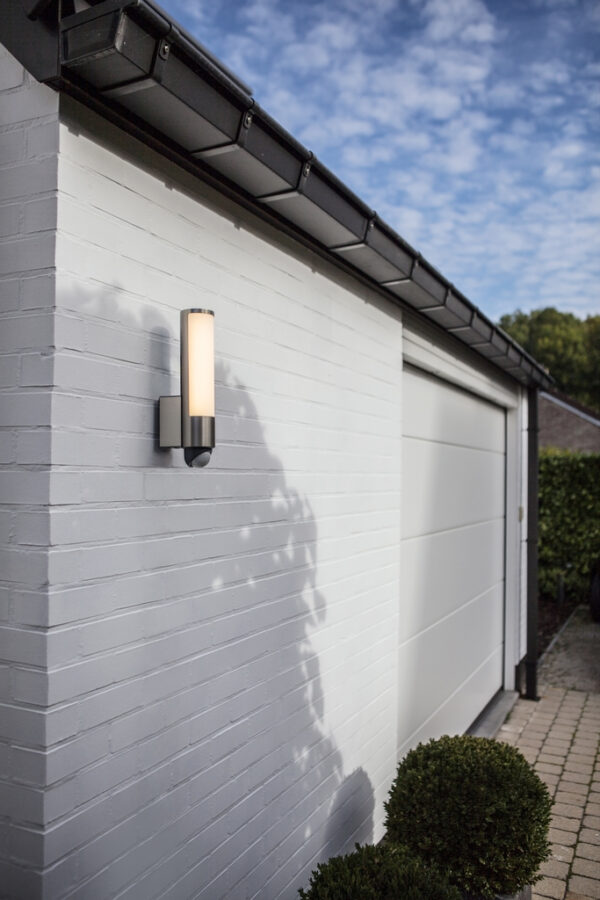 Lutec 5267103001 Lutec - Leda Wall Light - Stainless Steel - 3000K - PIR 4