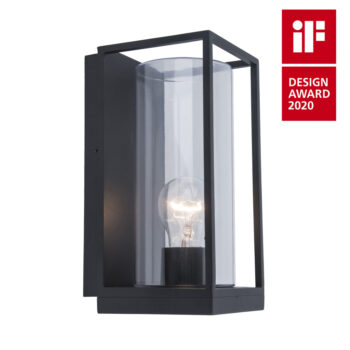 Lutec 5288803012 Lutec - Flair Wall Light - Matt Black 1
