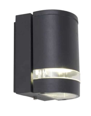 Lutec 5604101118 Lutec External Wall Light Focus Round 1