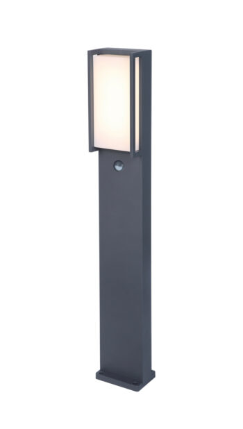 Lutec 7193004118 Lutec - Qubo Pole Light Bollard PIR 1