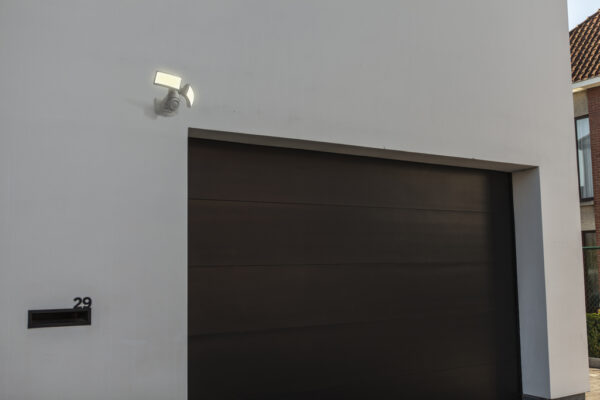 Lutec 7632201053 Lutec - Arc Security Light - Satin White - 5000K - PIR - Double Moveable Heads 4