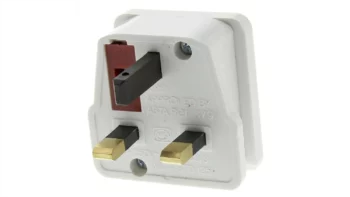 MK Electric 331-0912 MK Electric 1A UK to UK Shaver Plug Adapter