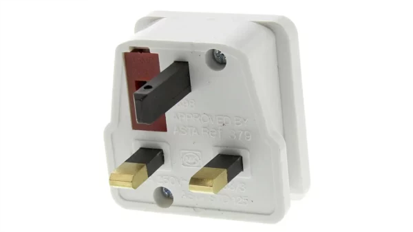 MK Electric 331-0912 MK Electric 1A UK to UK Shaver Plug Adapter