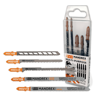 Mandrex MSS10B Mandrex Jig Saw Multipurpose Pack of 5