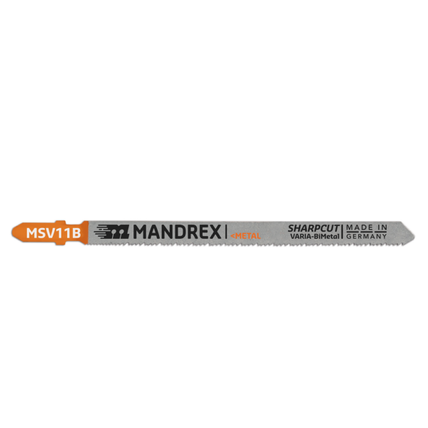 Mandrex MSV11B Mandrex Jig Saw SharpCut Varia Fine Tooth - Pack of 2