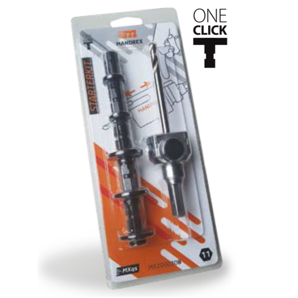 Mandrex MX200030B Mandrex One-Click Starter Kit HEX11 HSS 5