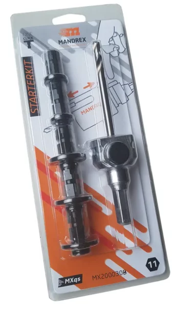 Mandrex MX200032B Mandrex MX200032B MXqs Starter Kit with Hex 8