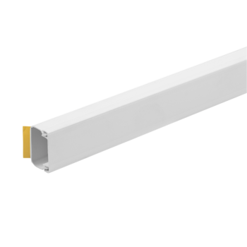 Marshall-Tufflex SFMT40WH Marshall-Tufflex Bendex Self-Fixing Mini Trunking - 38mm x 25mm x 3m