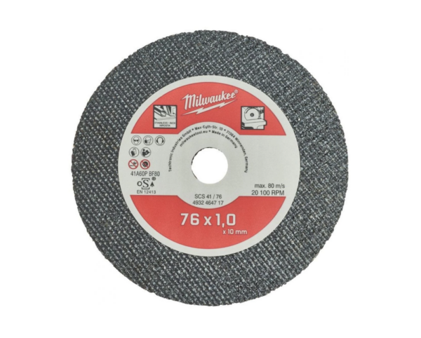 Milwaukee 4932464717 Milwaukee 76mm Thin Cut-Off Wheel (4932464717) - Pack of 5