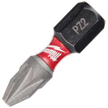 Milwaukee 4932472040 Milwaukee Shockwave Screwdriver Bit Pozidrive PZ2 x 25mm Impact Duty - Pack of 2