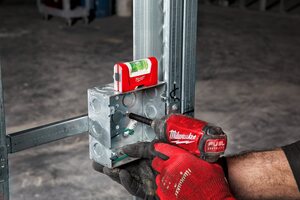 Milwaukee 4932472122 Milwaukee 4932472122 Compact Torpedo Magnetic Level 7.6cm 2