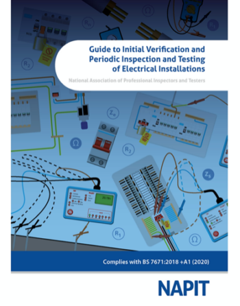 NAPIT 02002800000 Napit Guide To Initial Verification And Periodic Inspection And Testing Of Electrical Installations 2