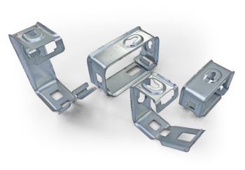 Olympic Fixings 076-010-120 Olympic Fixings 076-010-120 Clamp4Fire Galvanised Steel Cable Clamps 15x1.5mm - Pack of 50