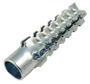 Olympic Fixings 125-340-020 Olympic Fixings All Purpose Heavy Duty Fire Resistant Metal Wall Plugs 8x32mm - 100 Pieces