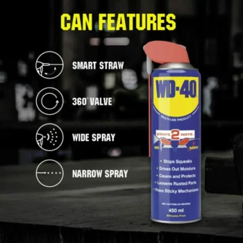 Olympic Fixings 237-507-900 WD-40 Multi-Use Smart Straw - 450 ml 2