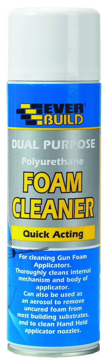 Olympic Fixings 238-505-075 Olympic Fixings Everbuild Dual Purpose Foam Cleaner - 500ml